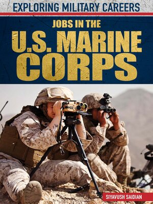 cover image of Jobs in the U.S. Marine Corps